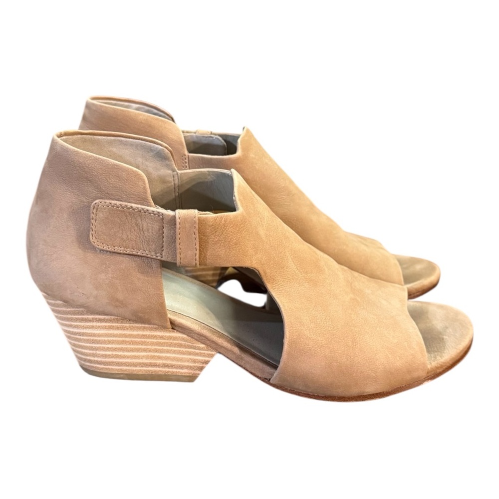 Eileen Fisher "Iris" Open Toe Wedge Sandals Women’s 6.5